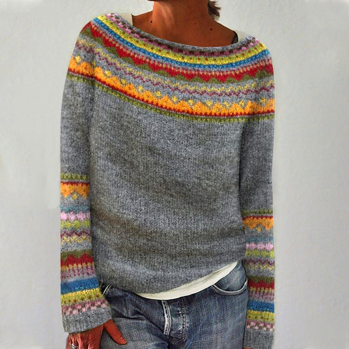 Joanna | Vintage Island Sweater
